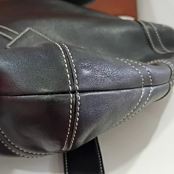 Coach Vintage (2004) *Soho* Black Leather Shoulder Bag *EUC* No Call Outs - Picture 8 of 8